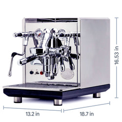 ECM Synchronika II Espresso Machine dimensions
