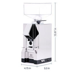 Eureka Mignon Silenzio 55 Espresso Grinder dimensions