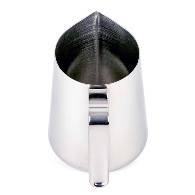 Fellow Eddy Steaming pitcher spout and handle, polished stainless 12oz, Clive Coffee - Knockout