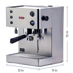 Lelit Elizabeth Espresso Machine dimensions