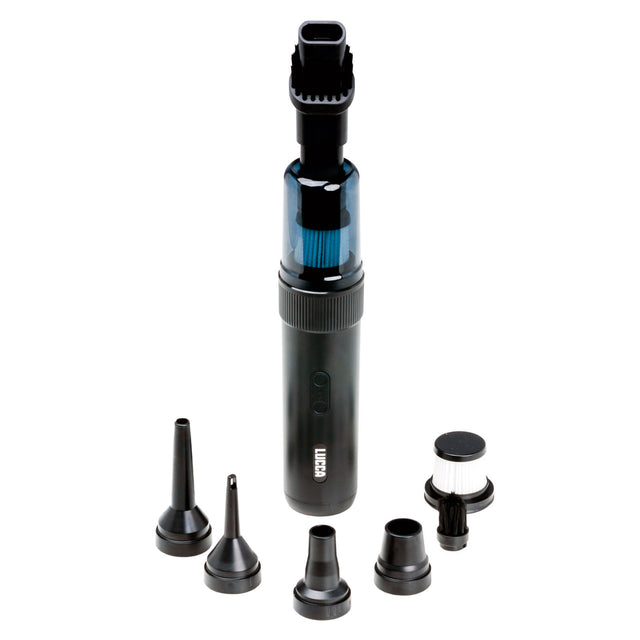 LUCCA Coffee Vacuum, with nozzle attatchments and filter, Clive Coffee, knockout