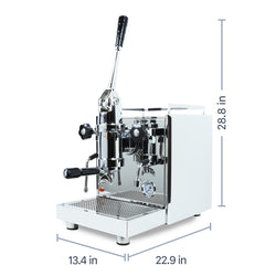 Profitec Pro 800 Lever Espresso Machine dimensions