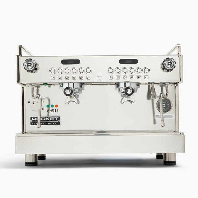 Rocket Boxer Timer Evo Commercial Espresso Machine - 2 Group