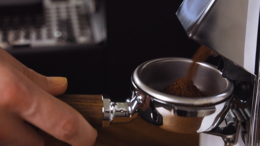 Up close grinding lifestyle by clive coffee